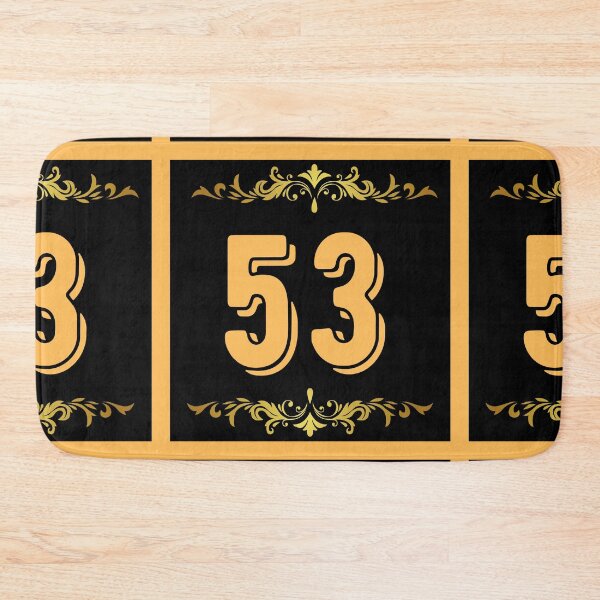 Item preview, Number 53 designed and sold by HappinessWorld.