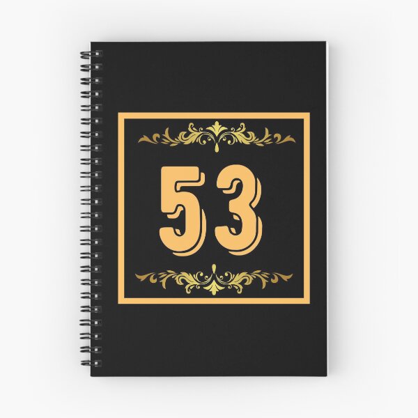 Item preview, Number 53 designed and sold by HappinessWorld.