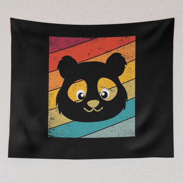 Item preview, Panda Bear Lover Retro Cute Panda designed and sold by besTmanuFacture.