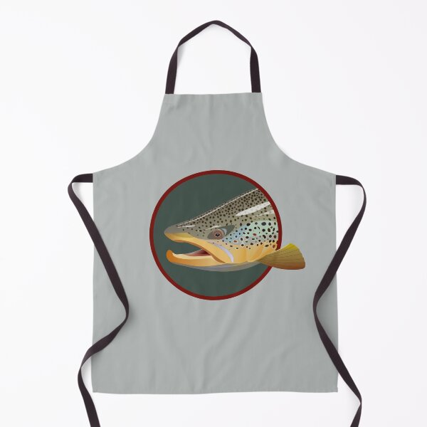 Item preview, Brown Trout Head designed and sold by hermitenvy.