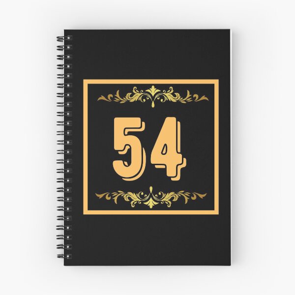 Item preview, Number 54 designed and sold by HappinessWorld.