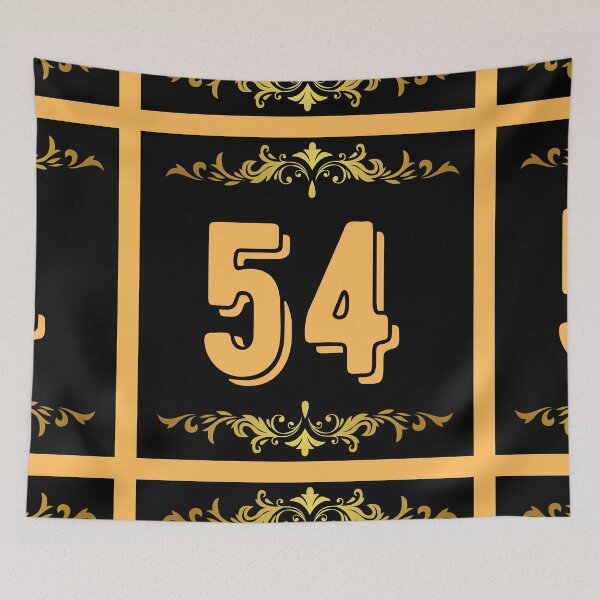 Item preview, Number 54 designed and sold by HappinessWorld.