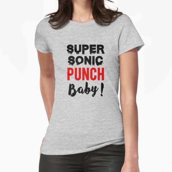 Super sonic punch bébé! - Cisco 3 T-shirt moulant
