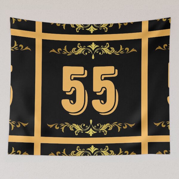 Item preview, Number 55 designed and sold by HappinessWorld.