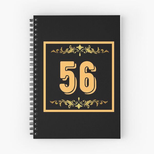 Item preview, Number 56 designed and sold by HappinessWorld.