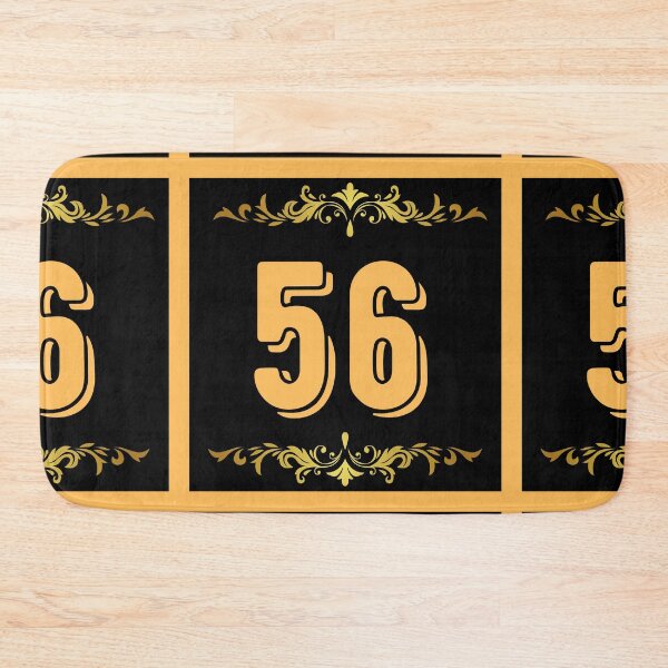 Item preview, Number 56 designed and sold by HappinessWorld.