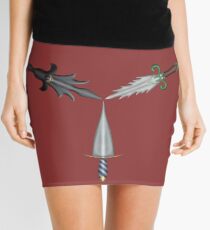 Dagger Dagger Dagger Mini Skirt