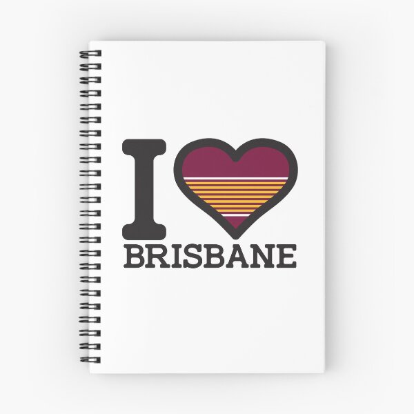 Item preview, “I love Brisbane” Apparels, Merchandise, T Shirts, Leggings, Skirt, Mask, Apron, Bags designed and sold by Ink Inc.
