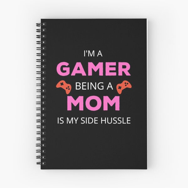 Item preview, I'm a Gamer Being A Mom Is My Side Hussle, Mother's Day gift for a gamer mom designed and sold by GulQari.