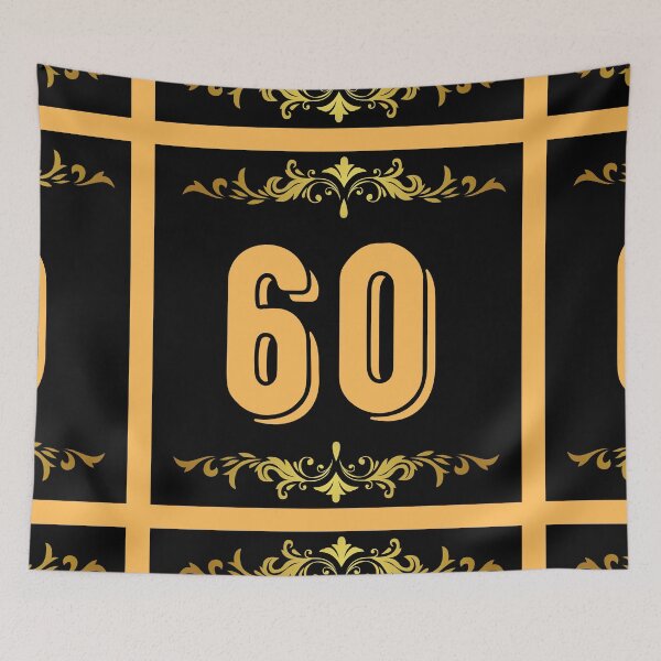 Item preview, Number 60 designed and sold by HappinessWorld.