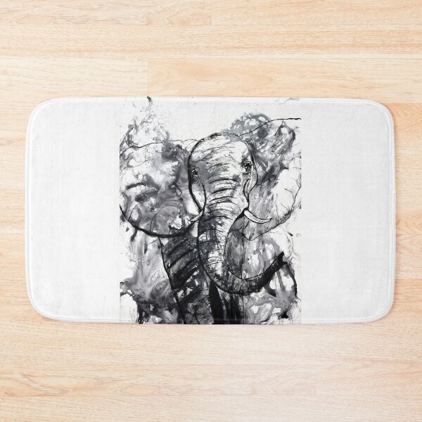 Item preview, Elephants dream in electric colors designed and sold by SRKFineArt.
