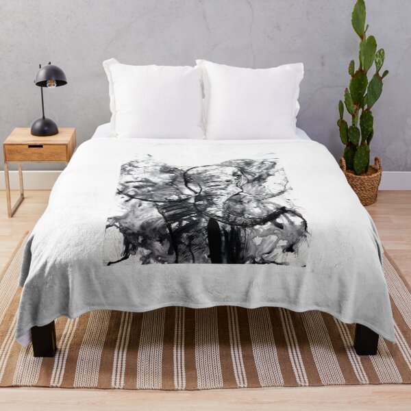 Item preview, Elephants dream in electric colors designed and sold by SRKFineArt.