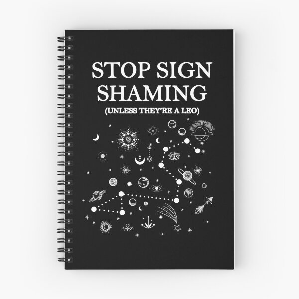 Item preview, Stop Sign Shaming Astrology Funny Against Leos Horoscope  designed and sold by RainbowPandas.