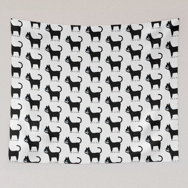 Item preview, cat is love designed and sold by JB-M.