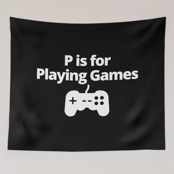 Item preview, P Is For Playing Games designed and sold by Johan Liebert.