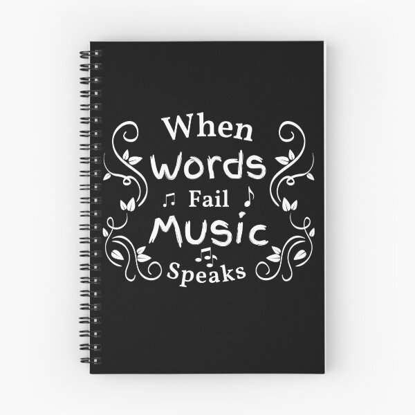Item preview, When Words Fail Music Speaks designed and sold by Johan Liebert.