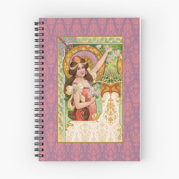 Item preview, Springtime Art Nouveau designed and sold by decoratif.
