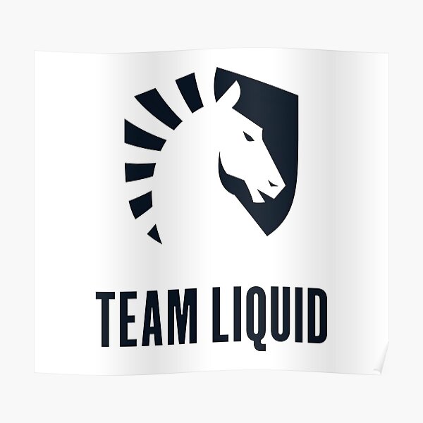 Team Liquid Logo White Edition Poster