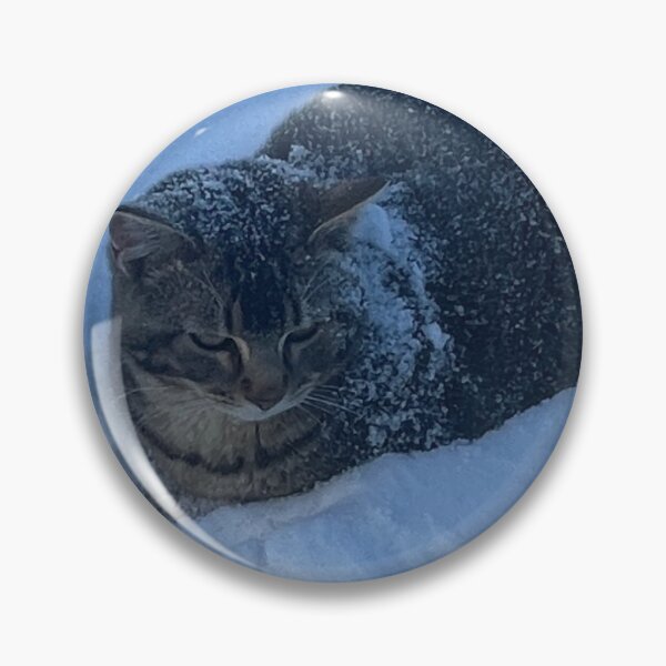 Item preview, Snow on kitty designed and sold by TheHutchGal.