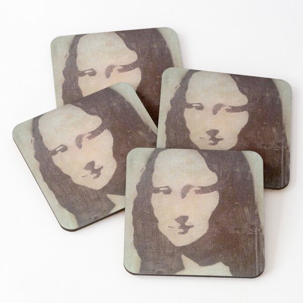 Item preview, Mona Lisa Stencil Art designed and sold by GudNius.