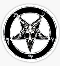 Baphomet Pentagram Sticker