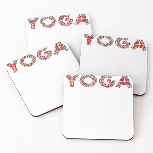 Item preview, YOGA in pretty Mandala Pattern designed and sold by Colorgangster.
