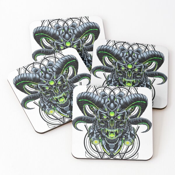 Item preview, Skull Cyborg designed and sold by Inkzting.