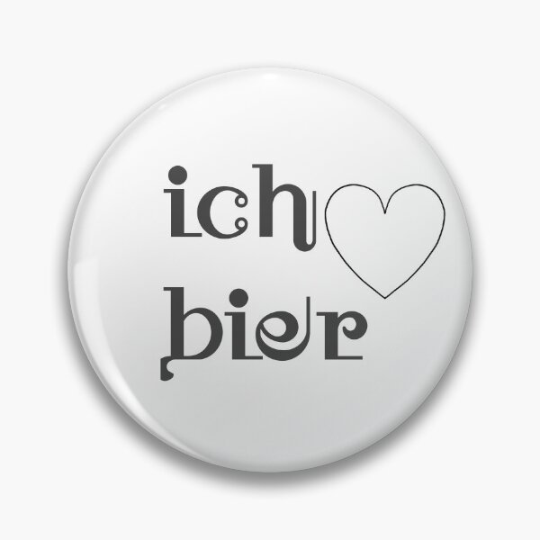 Item preview, ich liebe bier designed and sold by valantinou.