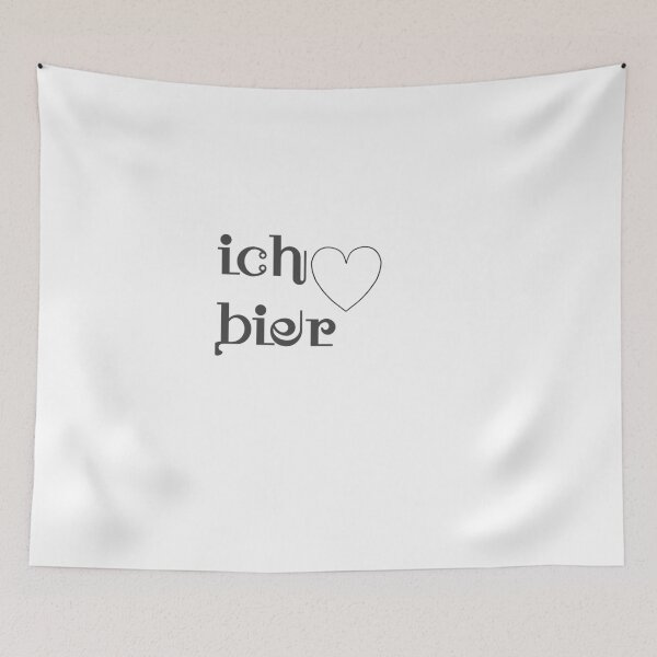 Item preview, ich liebe bier designed and sold by valantinou.