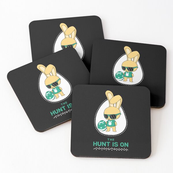 Item preview, I Love Easter l Easter Egg l Easter Sunday l I Love Bunnies l The Hunt is On - Green Bunny designed and sold by T1337.