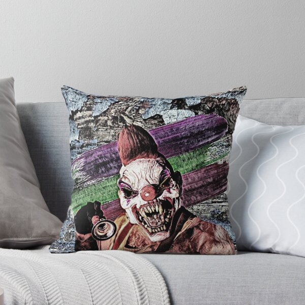 Item preview, Payaso malvado tiene un cuerno en su mano designed and sold by Revier.