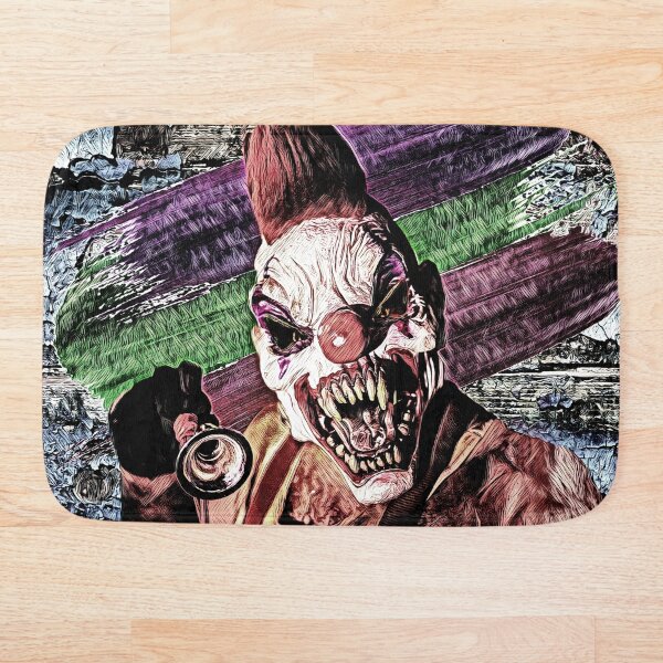 Item preview, Payaso malvado tiene un cuerno en su mano designed and sold by Revier.