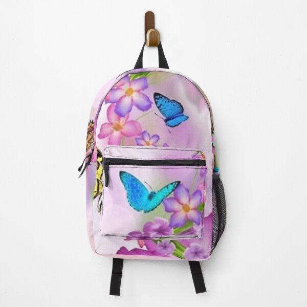 Item preview, Purple Butterfly Floral Merchandise designed and sold by cindyfordyce.