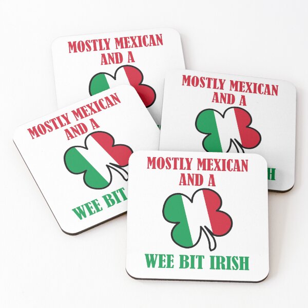 Item preview, Funny Saint Patrick Mexican Wee Bit Irish  designed and sold by TheFlipRepublic.