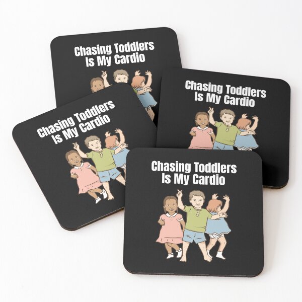 Item preview, Chasing Toddlers Is My Cardio Parenthood Babysitter Daycare Provider Kindergarten  designed and sold by KLINESTORE.
