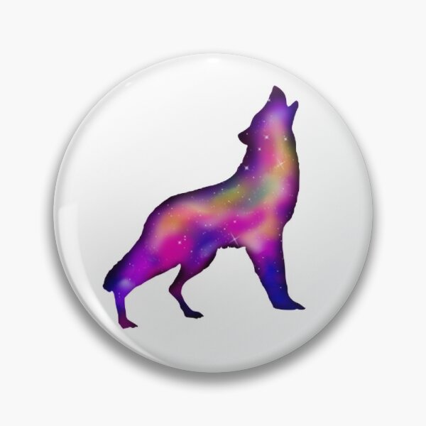 Item preview, Galaxy Wolf Silhouette designed and sold by Minima-Vulpes.