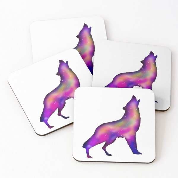 Item preview, Galaxy Wolf Silhouette designed and sold by Minima-Vulpes.