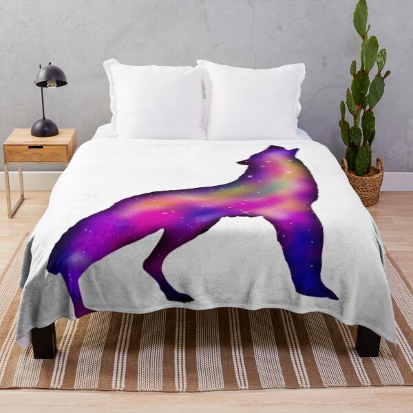 Item preview, Galaxy Wolf Silhouette designed and sold by Minima-Vulpes.