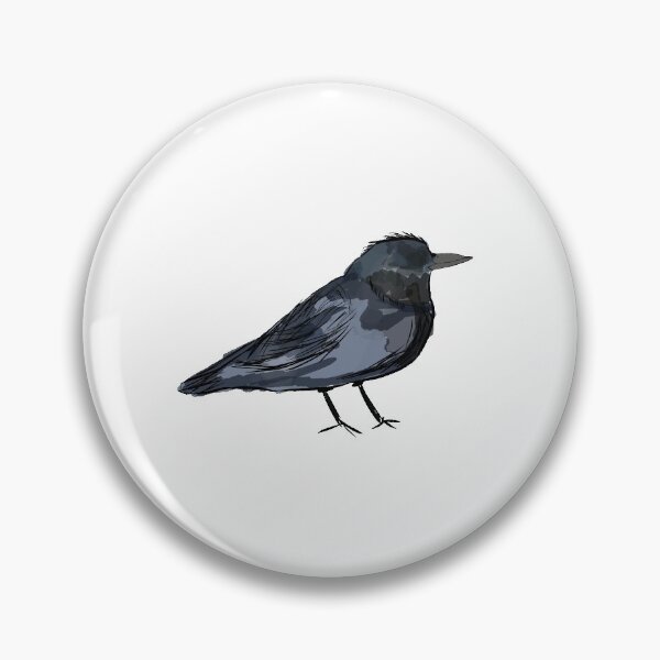 Item preview, black bird designed and sold by Remi Frank.