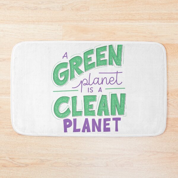 Item preview, A green planet is clean planet - A green planet is a clean planet designed and sold by mgconseils.