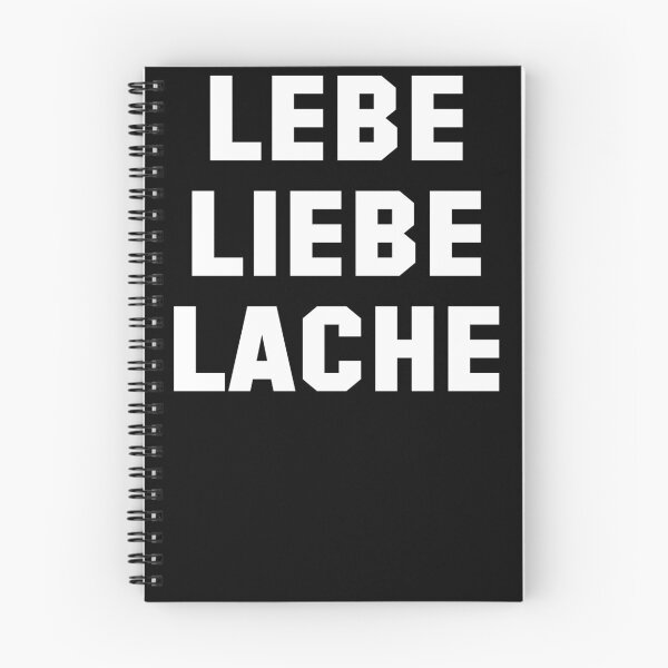 Aperçu de l'œuvre LEBE LIEBE LACHE en allemand / allemand - LIVE LOVE LAUGH créée et vendue par Colorgangster.