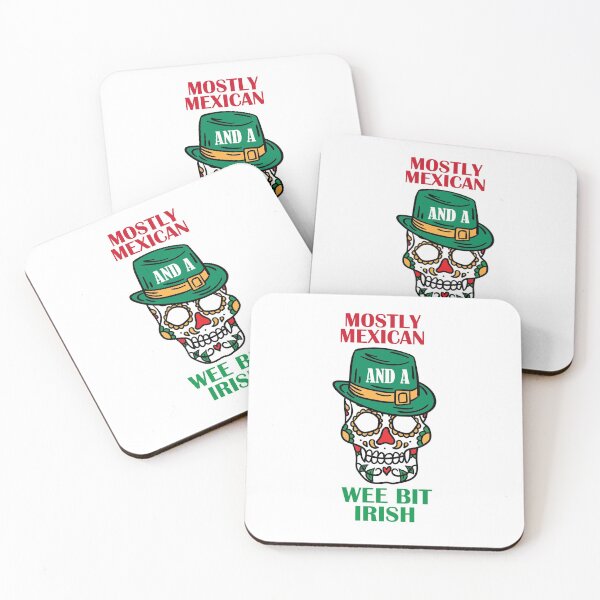 Item preview, Funny Saint Patrick Mexican Wee Bit Irish  designed and sold by TheFlipRepublic.