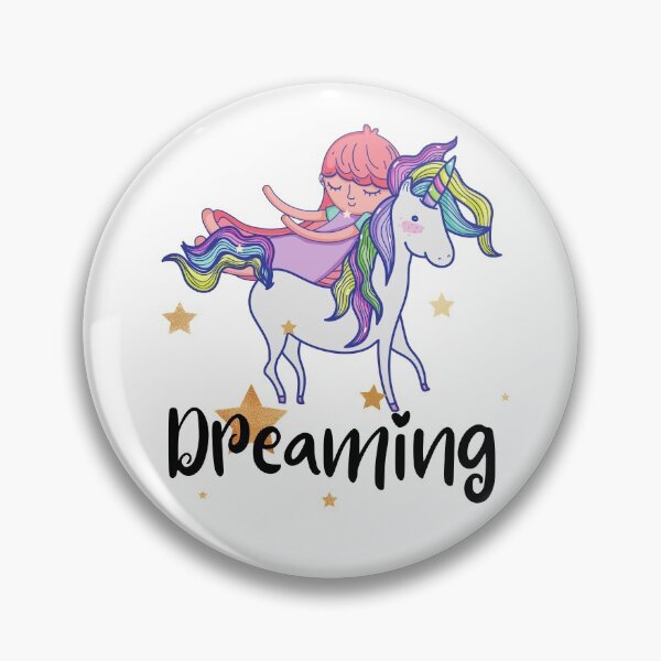 Item preview, Unicorn Dreaming Girl designed and sold by MissaMarket.