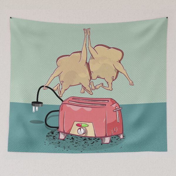 Item preview, Funny toaster designed and sold by piedaydesigns.