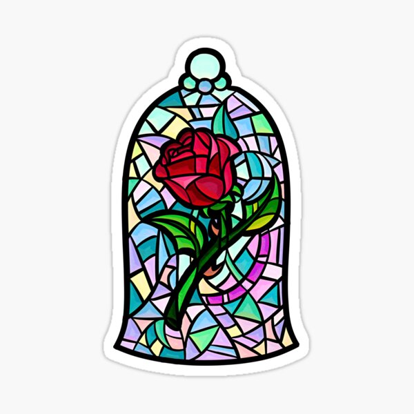 Rose Of Enchantment Sticker By Ellador Redbubble