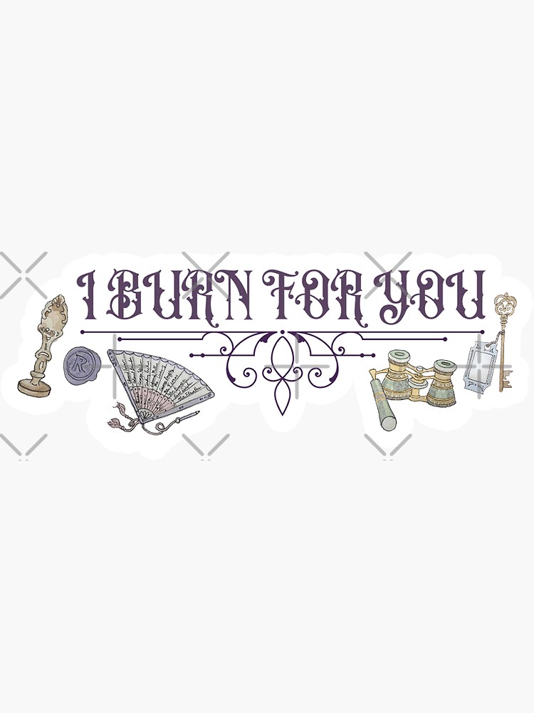 I Burn for You - Regency Illustration by WitchofWhimsy