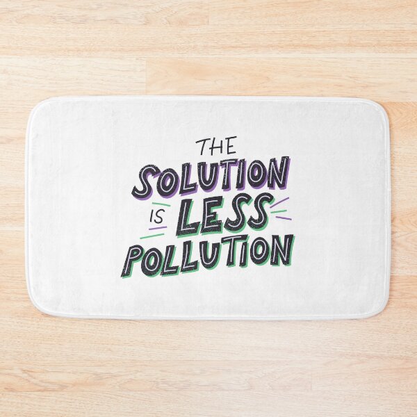 Item preview, The solution is less pollution designed and sold by mgconseils.