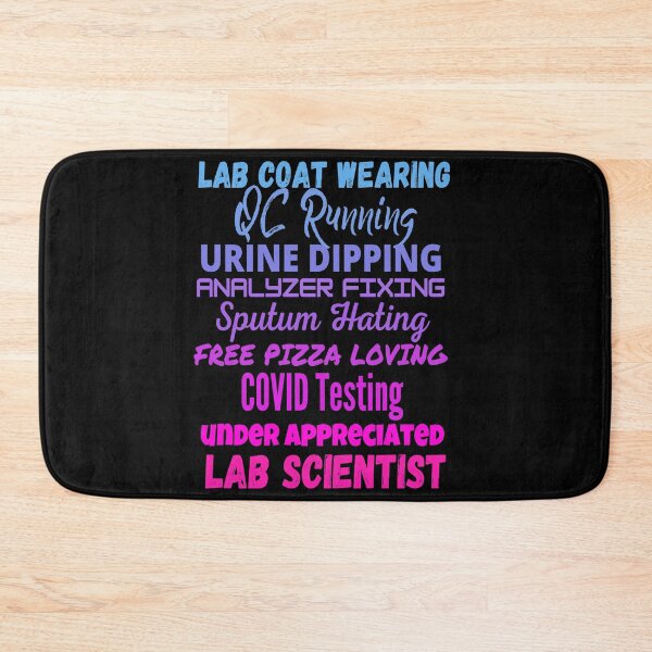 Item preview, FUNNY LAB SCIENTIST LAB COAT WEARING MEDICAL LABORATORY SCIENTIST  designed and sold by Hippiesole.