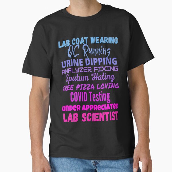 Item preview, FUNNY LAB SCIENTIST LAB COAT WEARING MEDICAL LABORATORY SCIENTIST  designed and sold by Hippiesole.