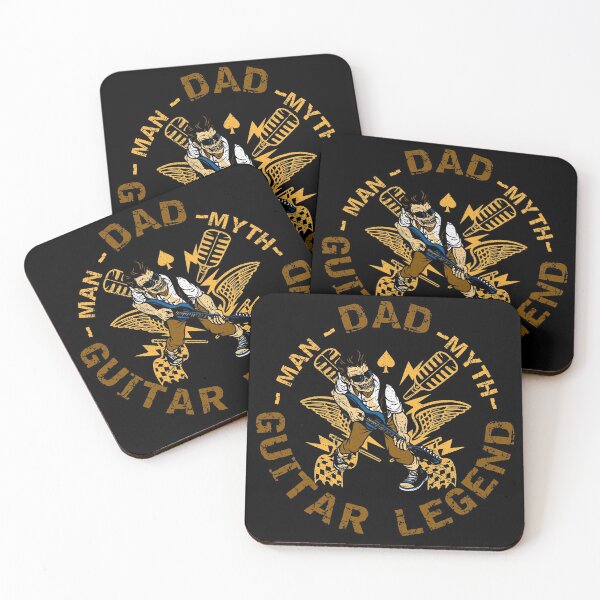 Item preview, Dad The Man The Myth The Guitar Legend designed and sold by TKsTees.